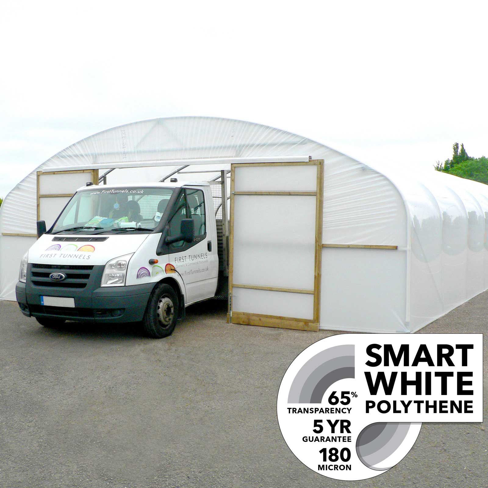 Smart White Polythene (180 Micron) - Image 6