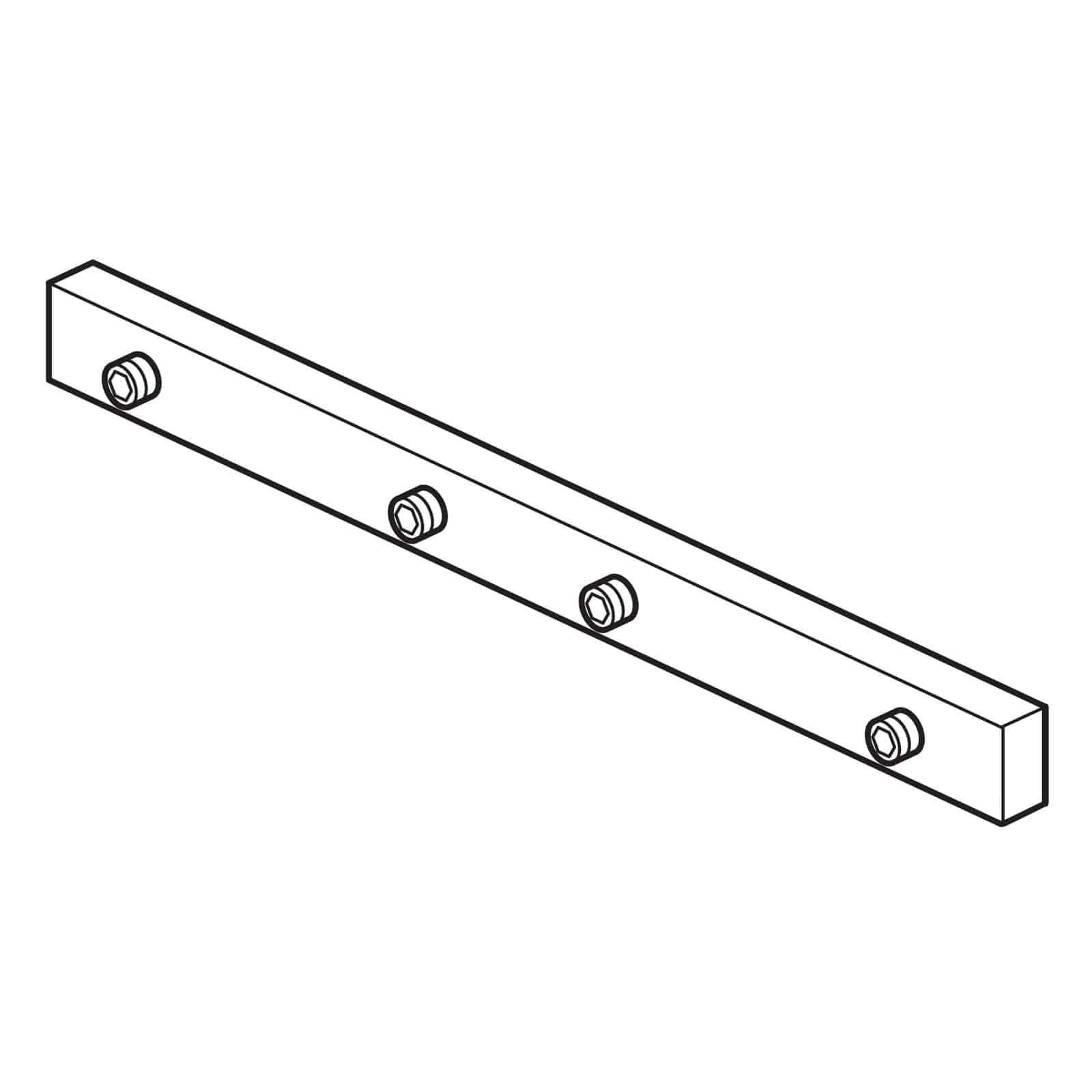 Aluminium Rail Joiner