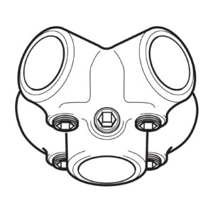 Centre Tube Clamp (5 way)
