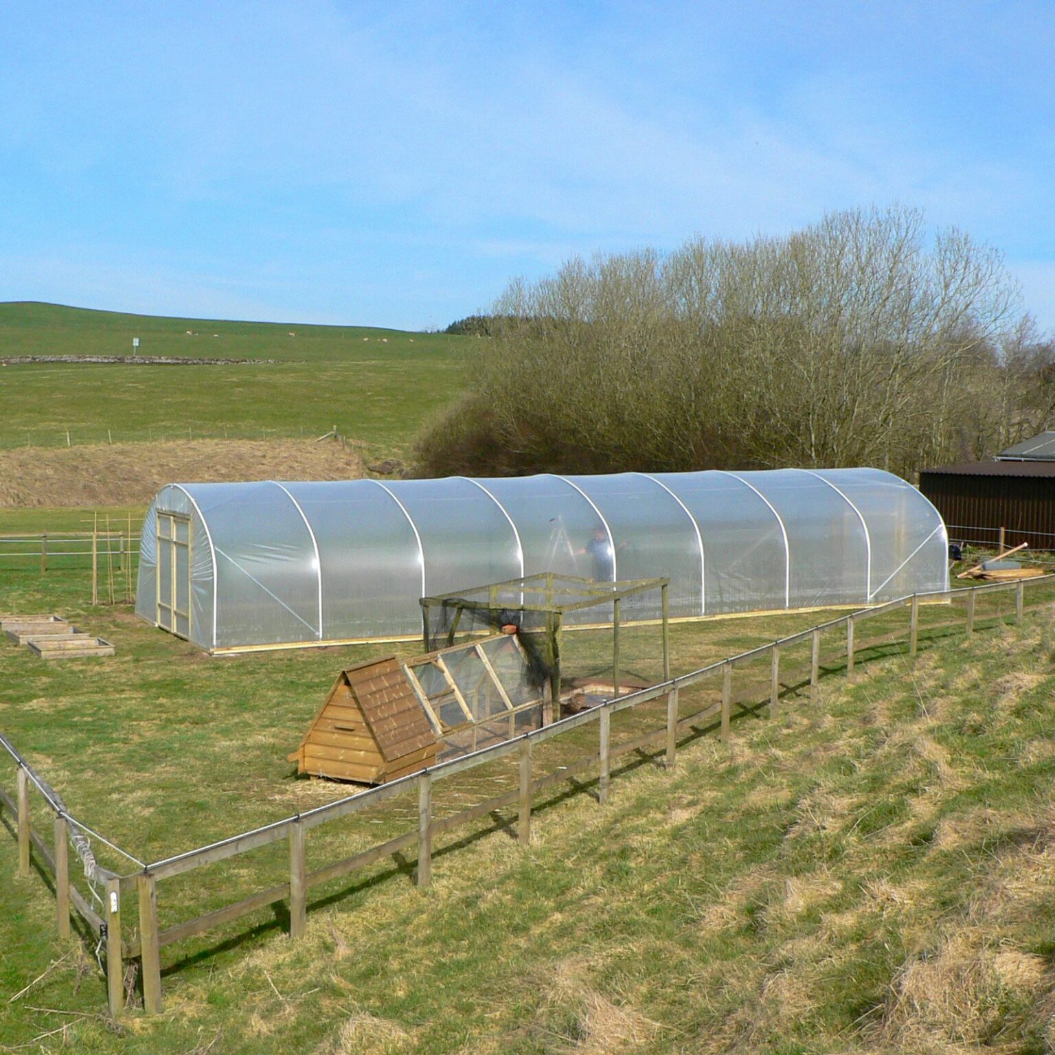 Polytunnel Side Rails Build Your Own 18ft Wide Polytunnel - Commercial Polytunnels