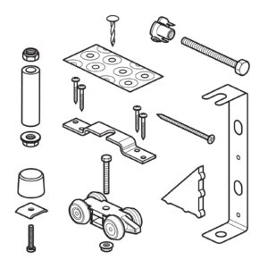 Domestic Sliding Single Door Furniture