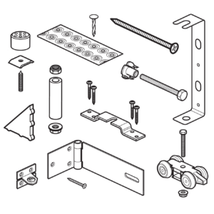 Commercial Sliding Double Door Furniture