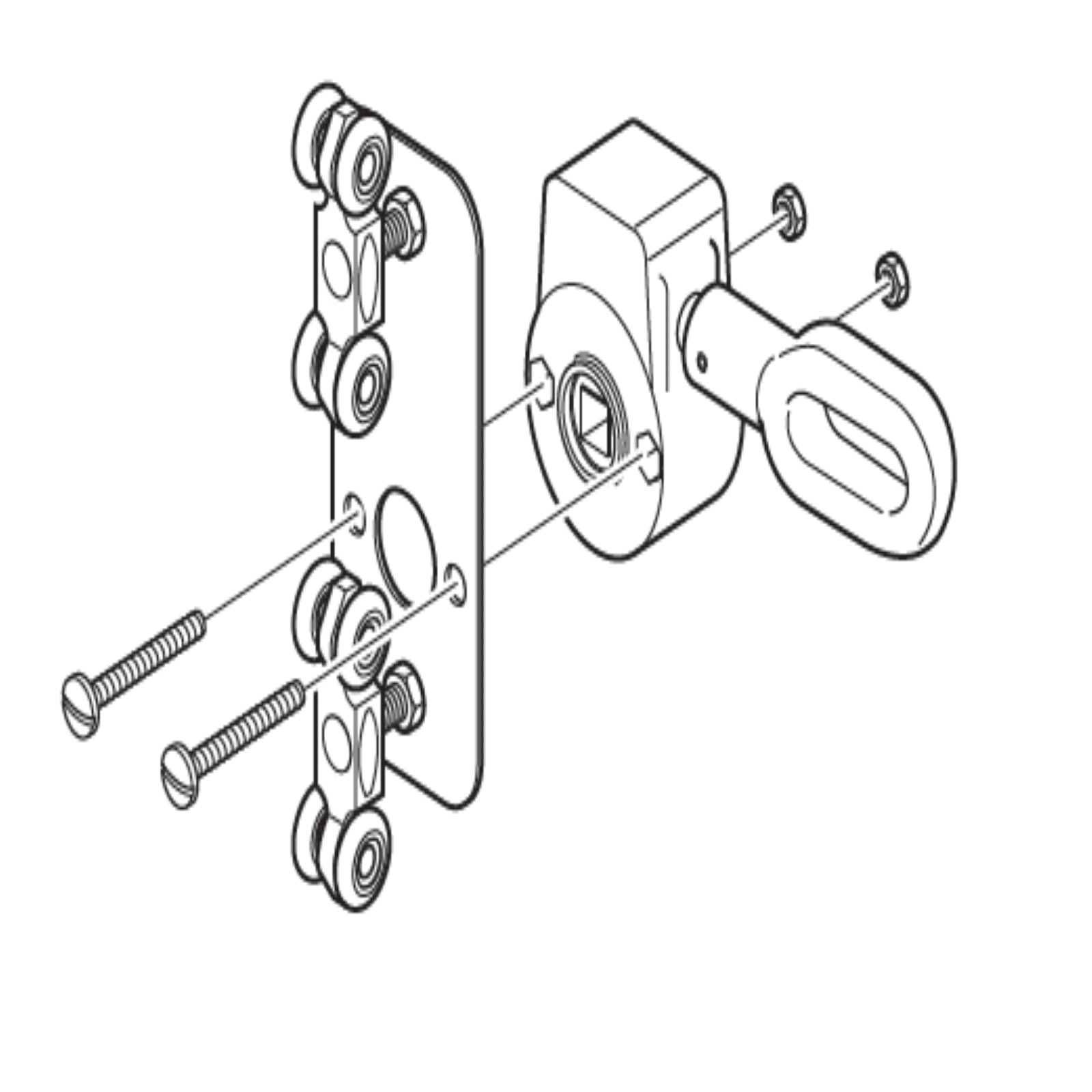 Side Vent Screen Gearbox & Fittings - Image 3