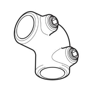 Corner Tube Clamp (2 way)