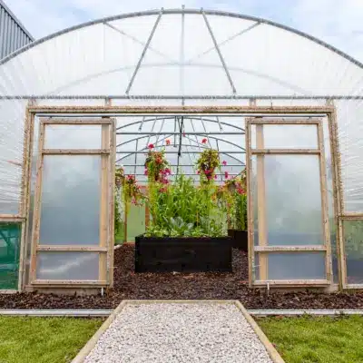 28ft (8.53m) Wide Polytunnel