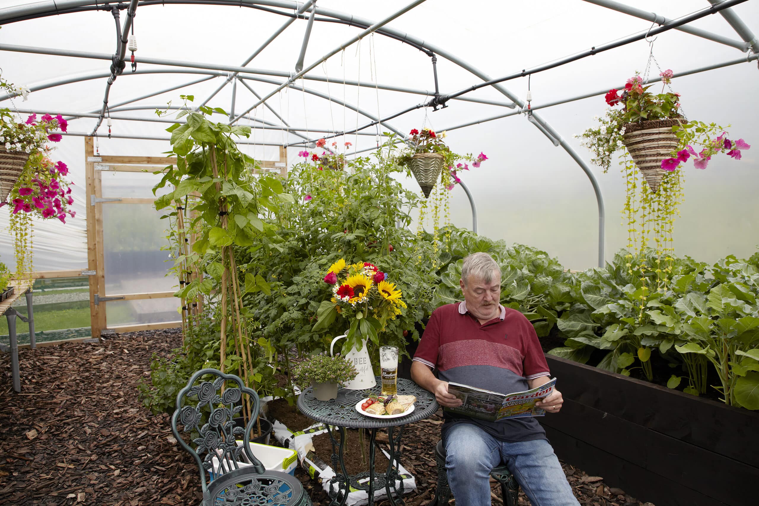 20ft (6.1m) Wide Polytunnel - Image 10