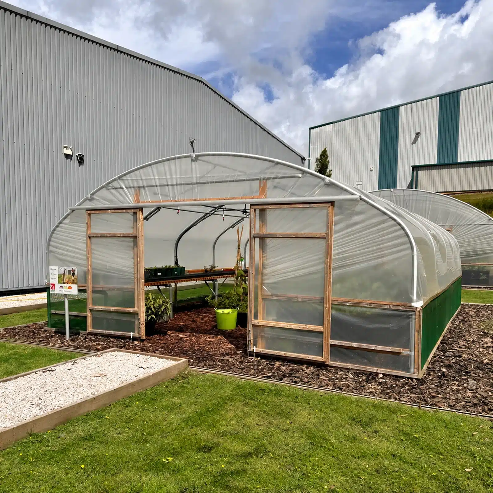 20ft (6.1m) Wide Polytunnel