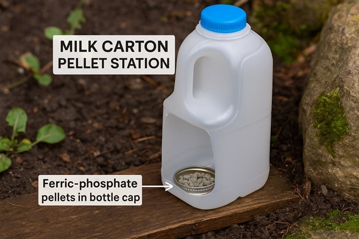 slug traps pellet bait station