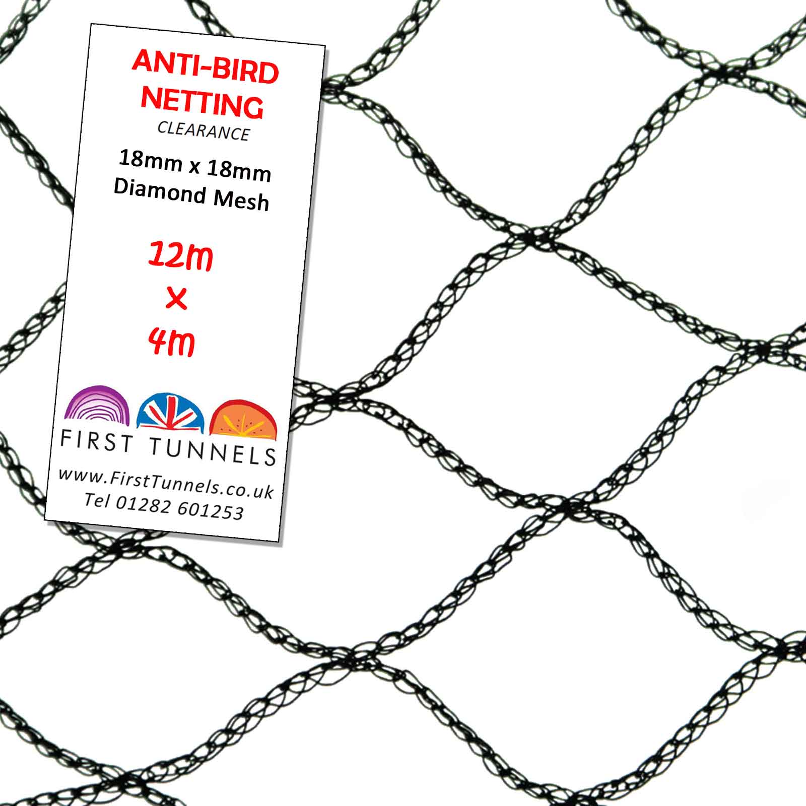 12m x 4m Anti Bird Net