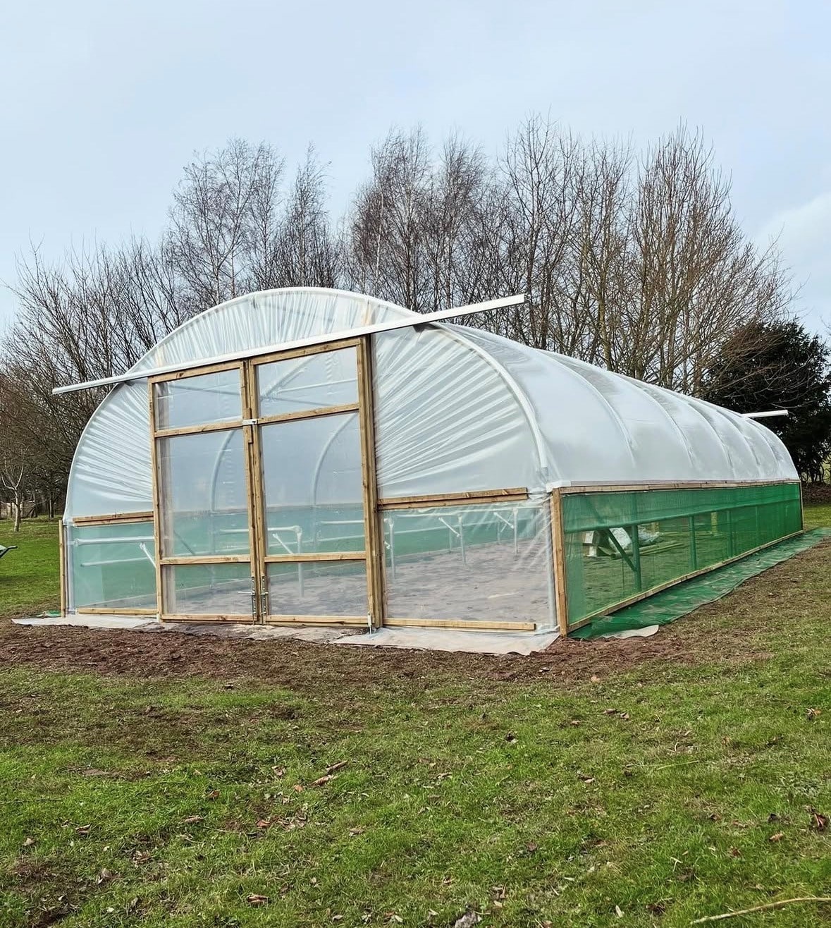 18ft (5.49m) Wide Polytunnel - Image 3