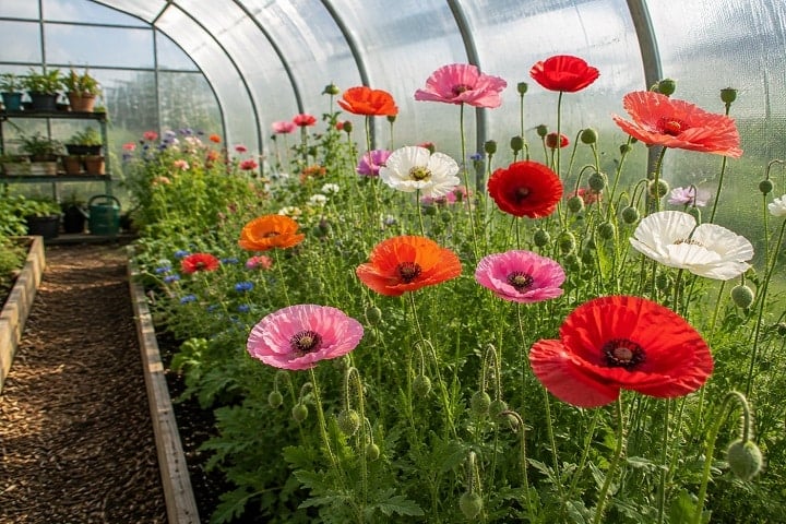 flower seeds to sow in September poppy