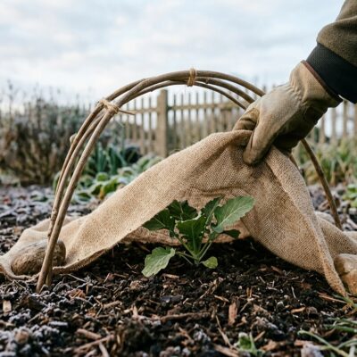 how to cover plants to protect from frost featured image