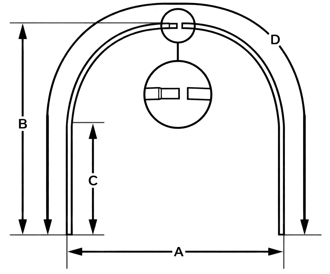 cloche hoop diagram
